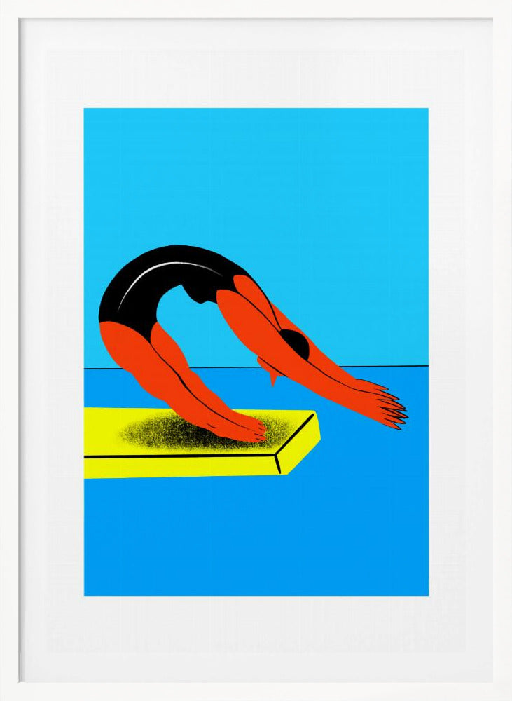 Swimmer - Poster / Art Print