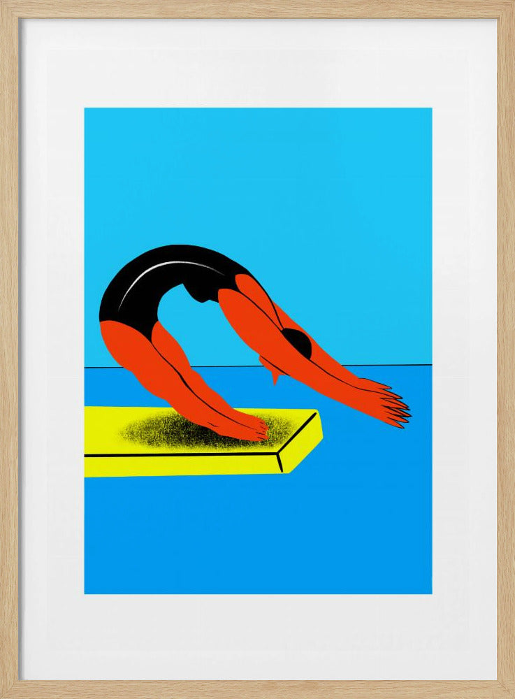 Swimmer - Poster / Art Print