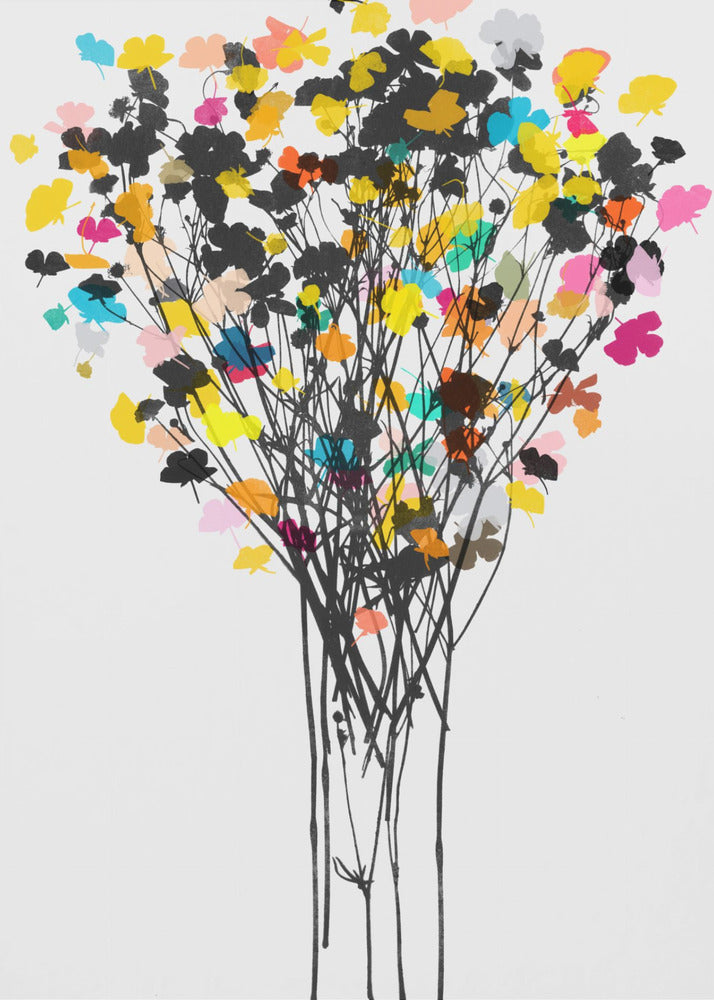 Vibrant Bouquet - Poster / Art Print