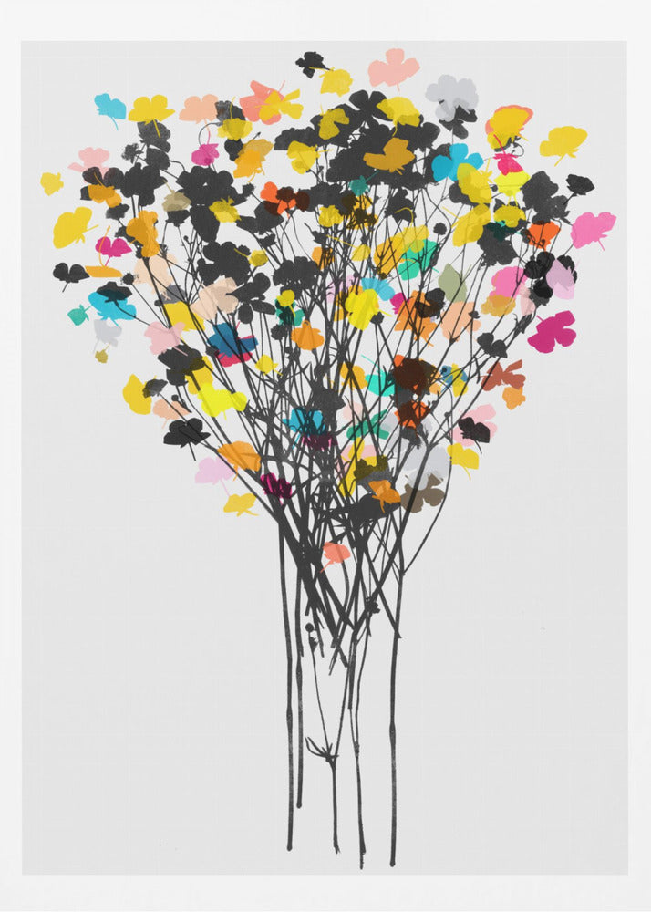 Vibrant Bouquet - Poster / Art Print