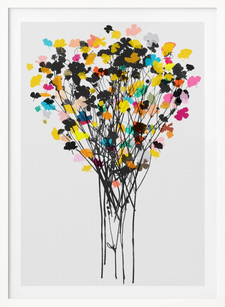 Vibrant Bouquet - Poster / Art Print