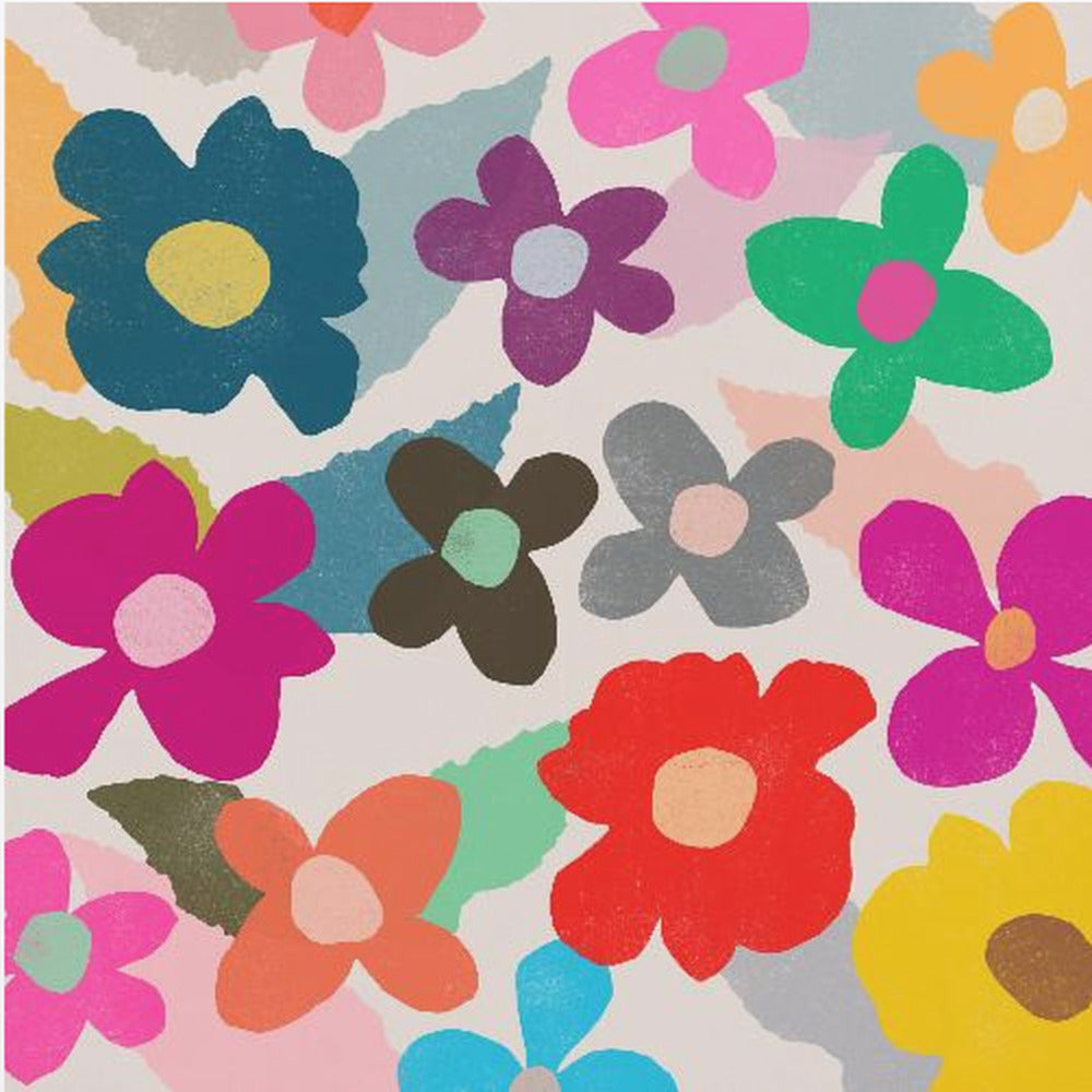 Colorful Floral Pattern - Poster / Art Print