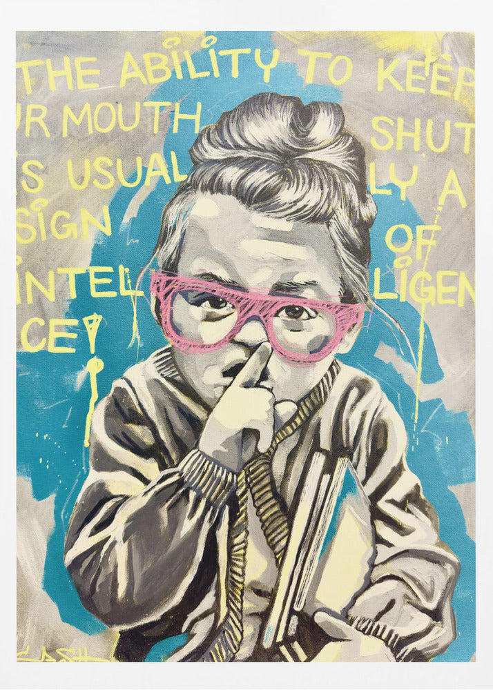 Sign of intelligence - Poster / Art Print