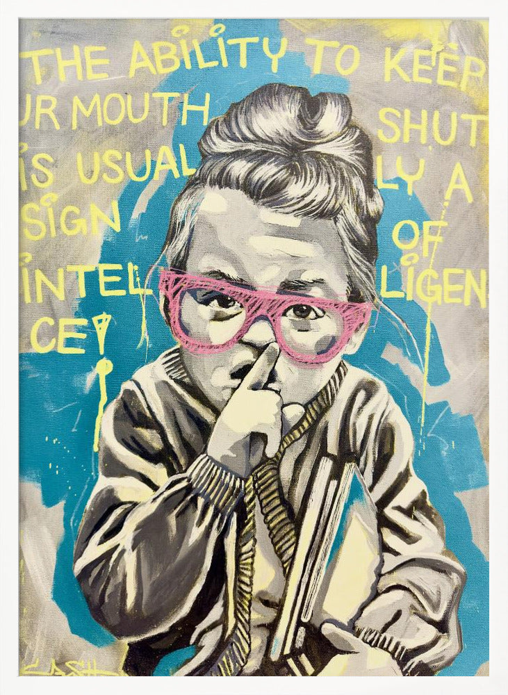Sign of intelligence - Poster / Art Print