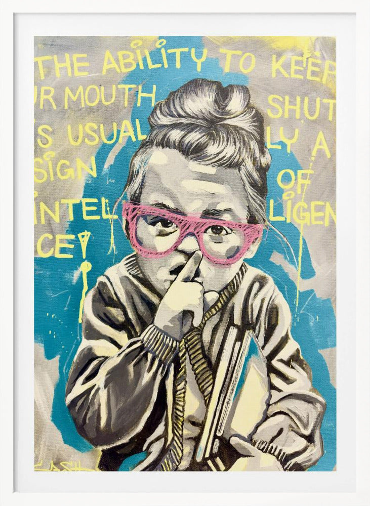 Sign of intelligence - Poster / Art Print