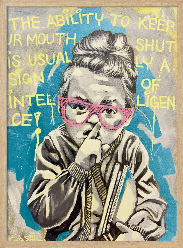 Sign of intelligence - Poster / Art Print