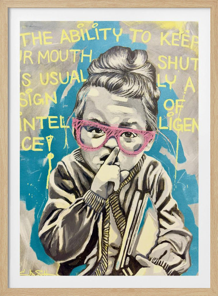 Sign of intelligence - Poster / Art Print