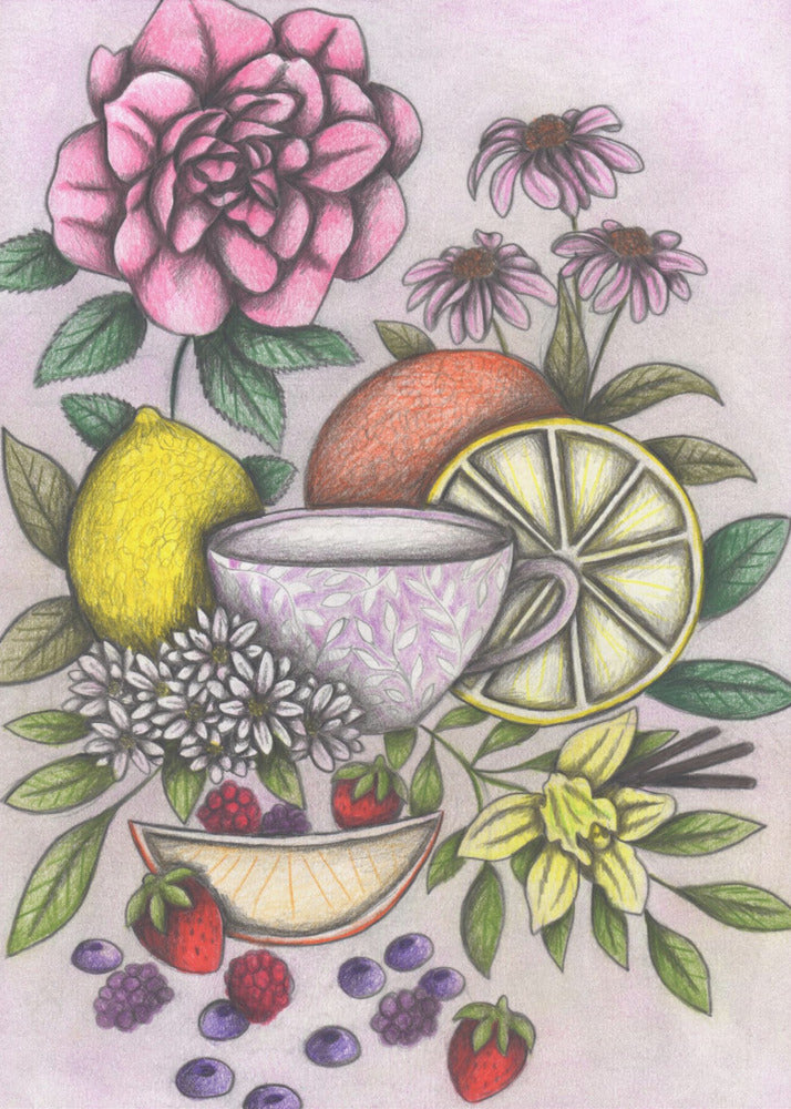 Rococo Tea - Poster / Art Print