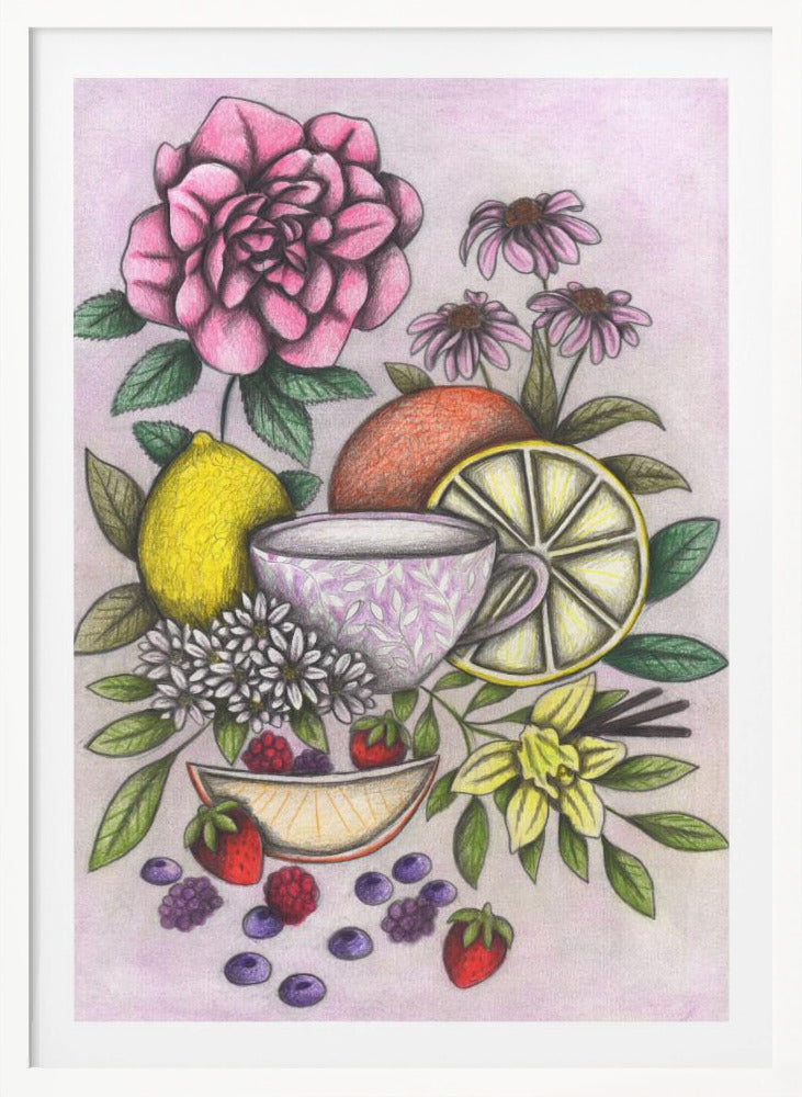 Rococo Tea - Poster / Art Print