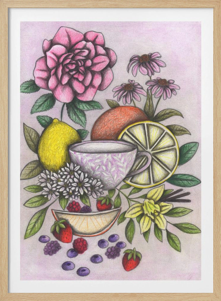 Rococo Tea - Poster / Art Print