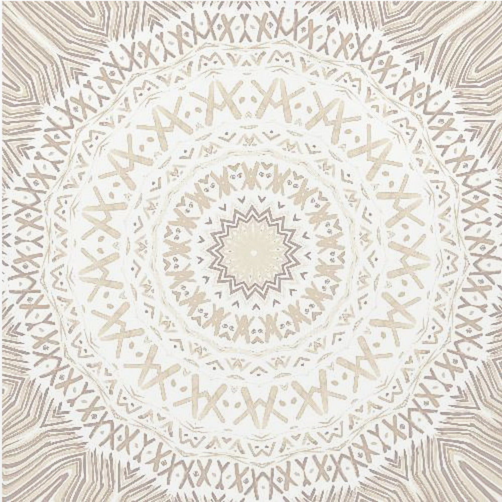 Festival Summer Beige Mandala - Poster / Art Print