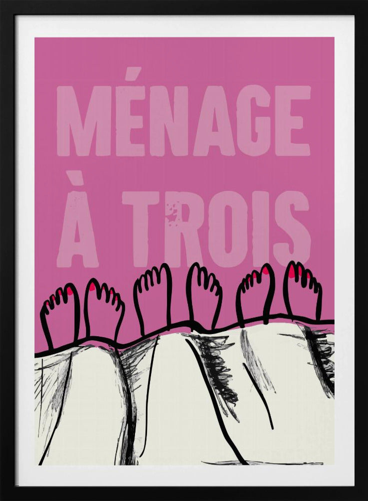 Three's Company - Poster / Art Print
