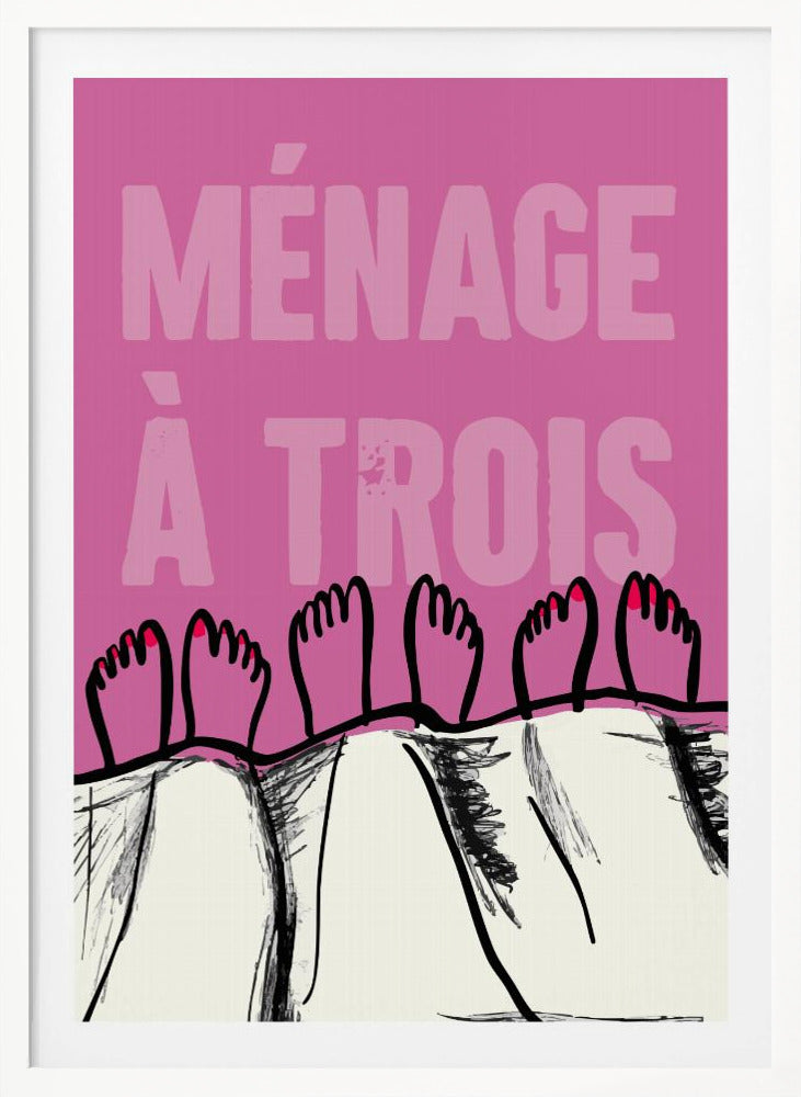 Three's Company - Poster / Art Print