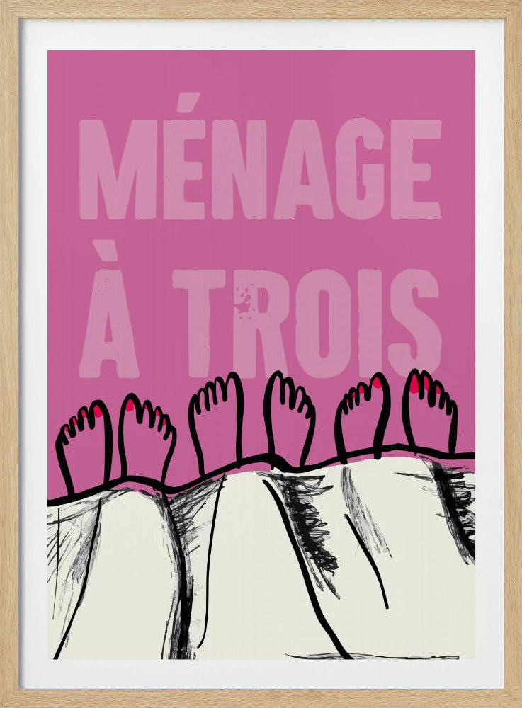 Three's Company - Poster / Art Print
