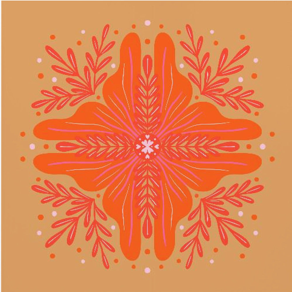 Vibrant Mandala Bloom - Poster / Art Print