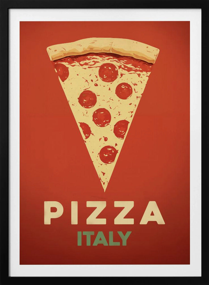 Pepperoni Pizza Slice - Poster / Art Print