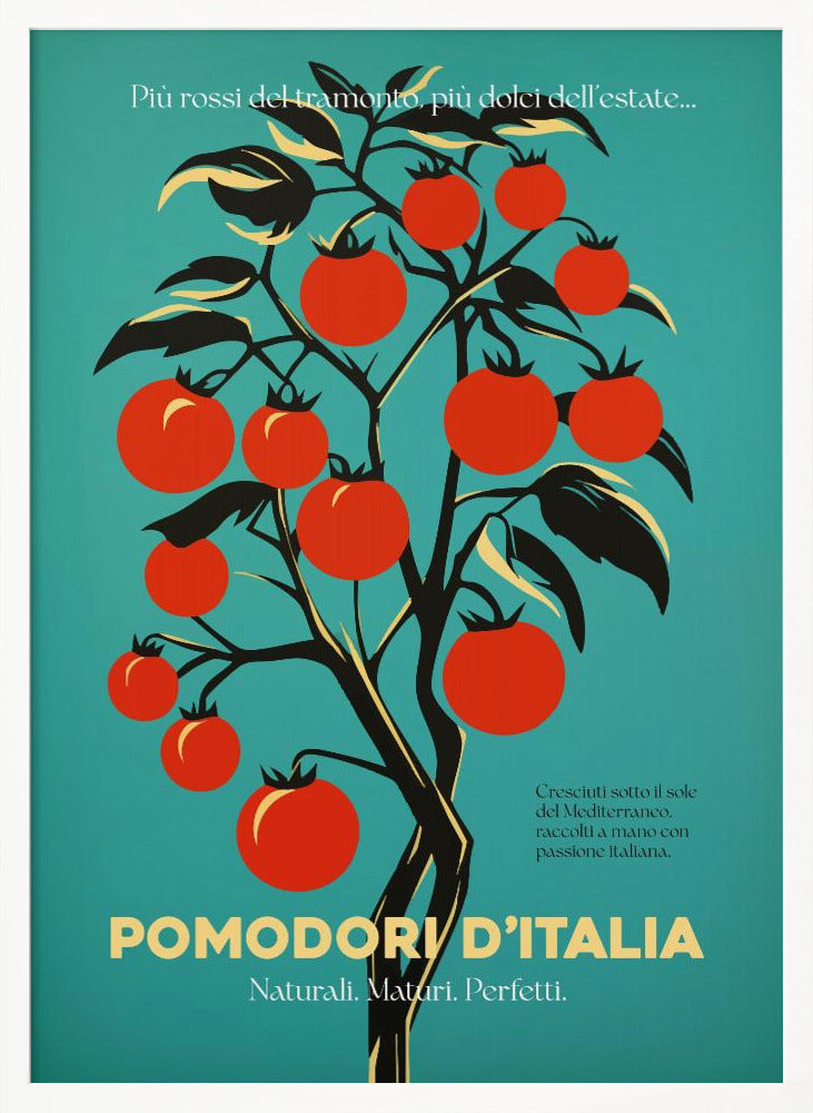 Vibrant Red Tomatoes - Poster / Art Print