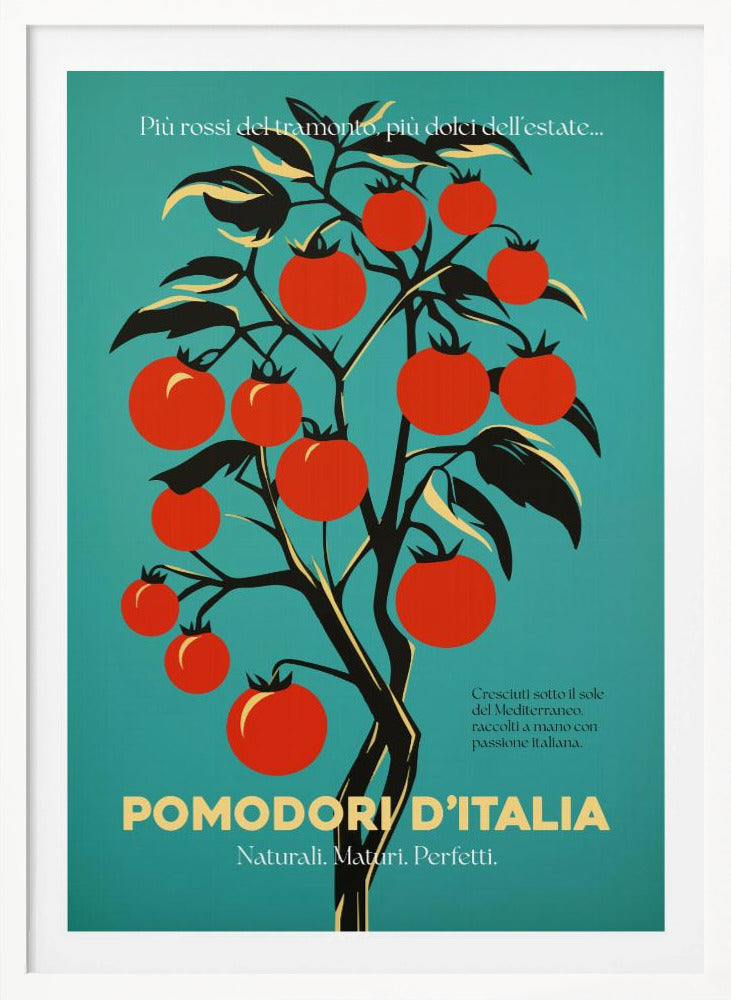 Vibrant Red Tomatoes - Poster / Art Print