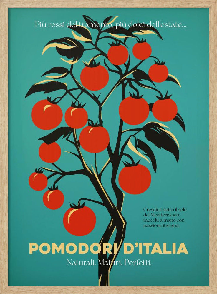 Vibrant Red Tomatoes - Poster / Art Print