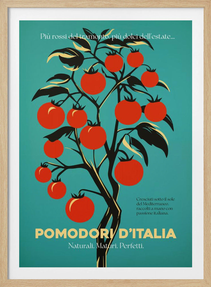 Vibrant Red Tomatoes - Poster / Art Print