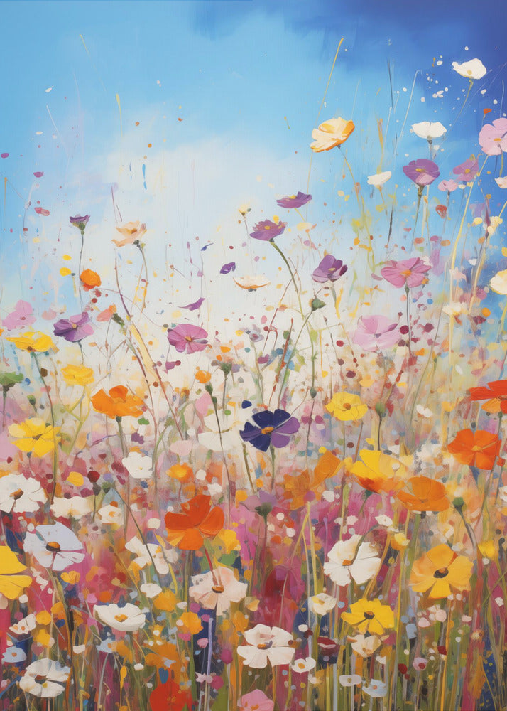 Wildflower Meadow - Poster / Art Print