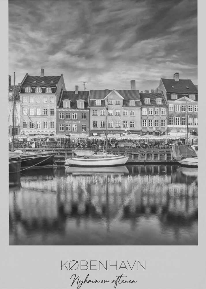 Copenhagen's Historic Harbor - Poster / Art Print