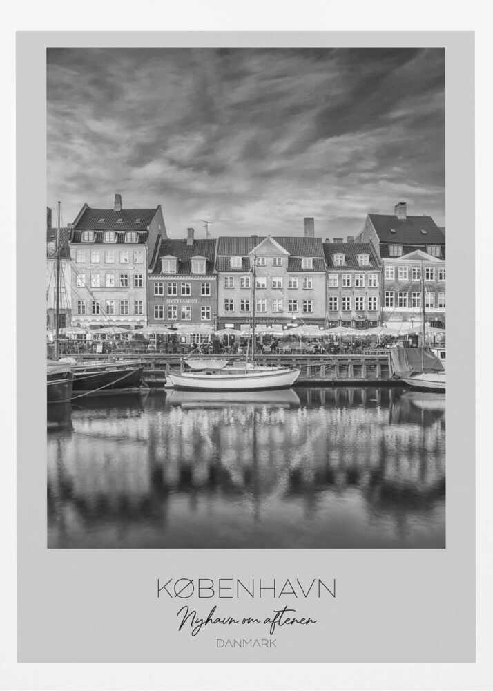 Copenhagen's Historic Harbor - Poster / Art Print