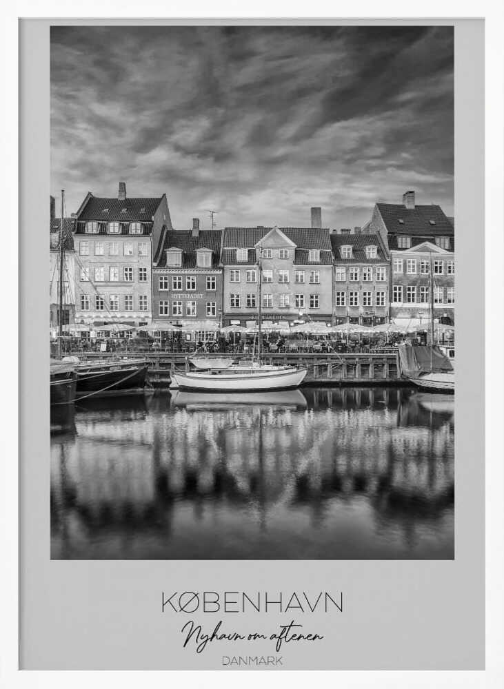 Copenhagen's Historic Harbor - Poster / Art Print