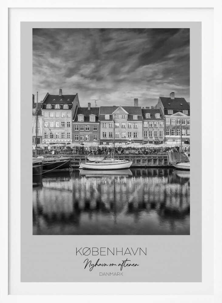 Copenhagen's Historic Harbor - Poster / Art Print