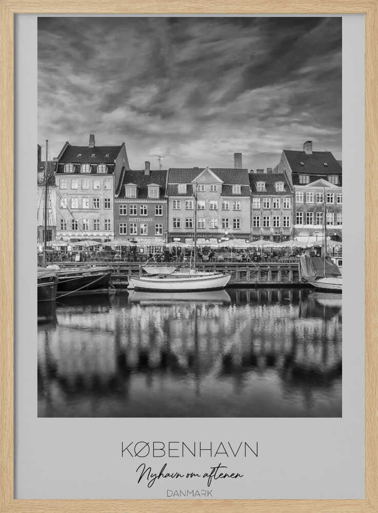 Copenhagen's Historic Harbor - Poster / Art Print
