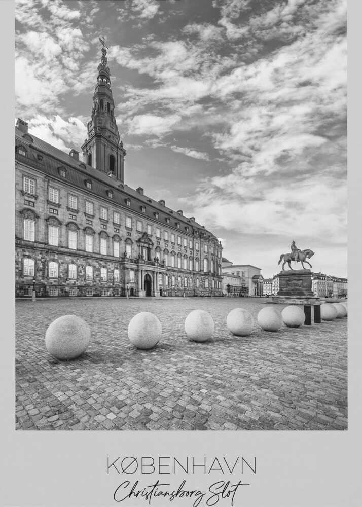 Christiansborg Palace In Copenhagen - Poster / Art Print