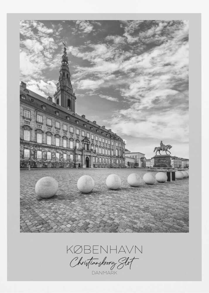 Christiansborg Palace In Copenhagen - Poster / Art Print
