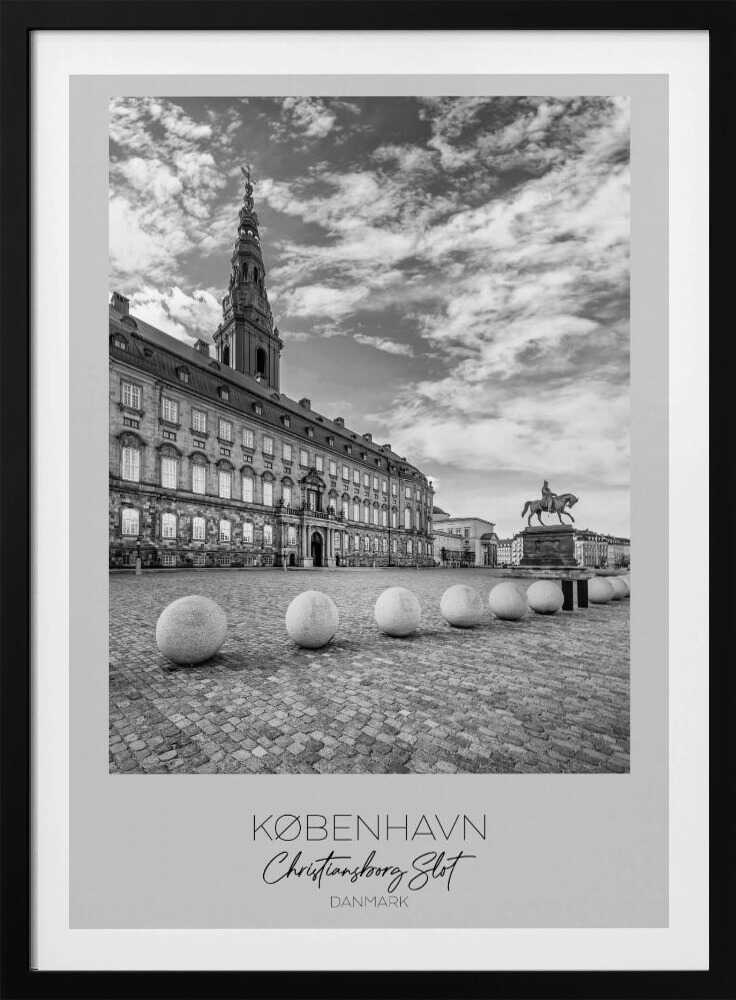 Christiansborg Palace In Copenhagen - Poster / Art Print