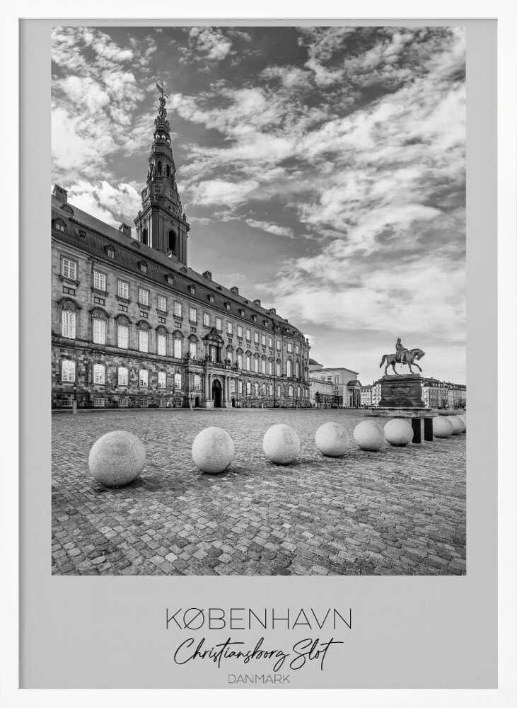 Christiansborg Palace In Copenhagen - Poster / Art Print