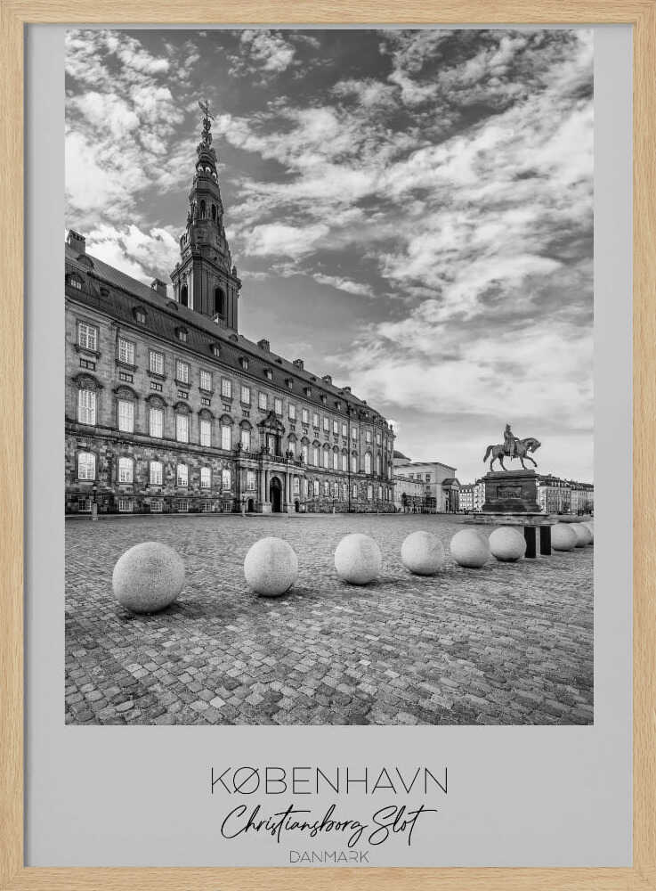Christiansborg Palace In Copenhagen - Poster / Art Print