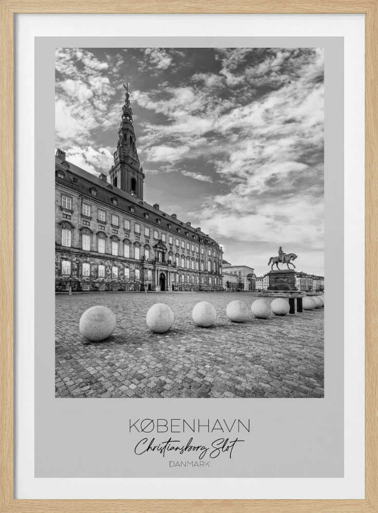Christiansborg Palace In Copenhagen - Poster / Art Print