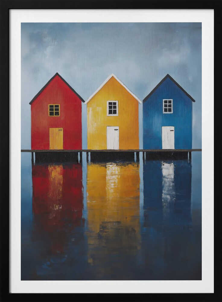 Harbour Harmony - Poster / Art Print