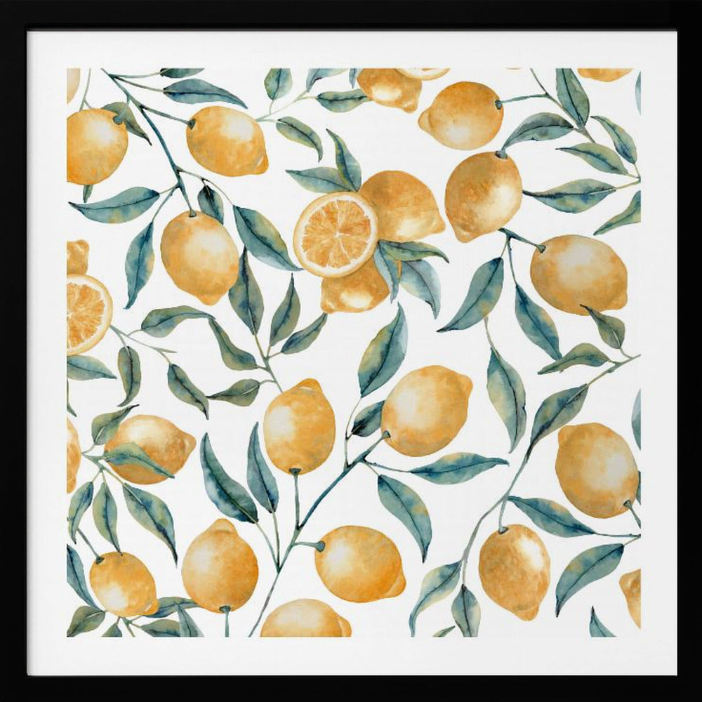 Summer Lemon - Poster / Art Print