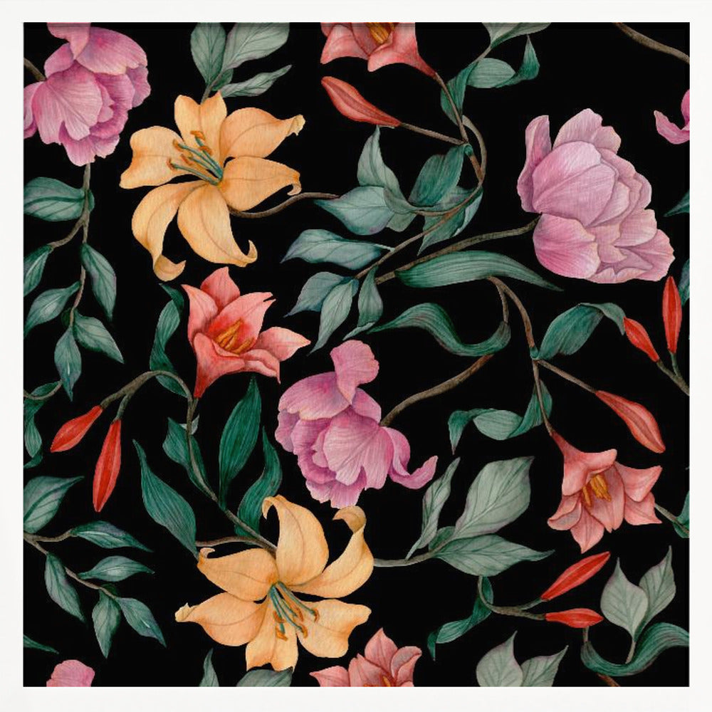 Potted Florals - Poster / Art Print