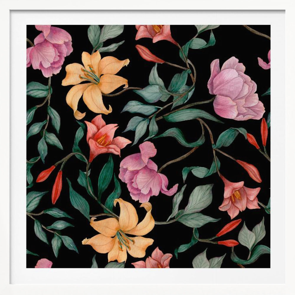 Potted Florals - Poster / Art Print