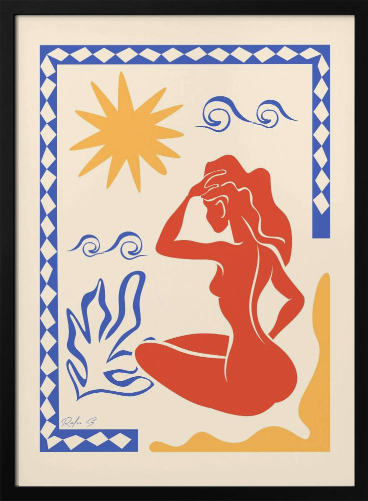 Sunbath (Trichromatic) - Poster / Art Print