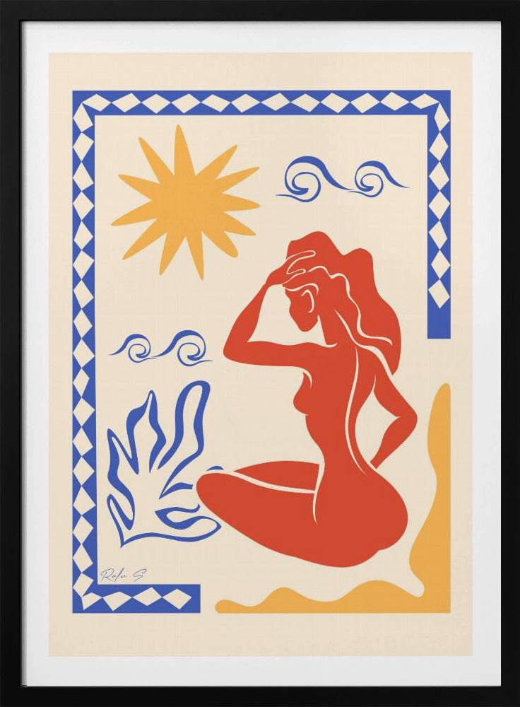 Sunbath (Trichromatic) - Poster / Art Print