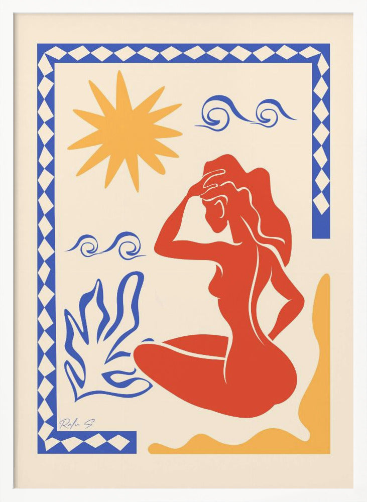 Sunbath (Trichromatic) - Poster / Art Print