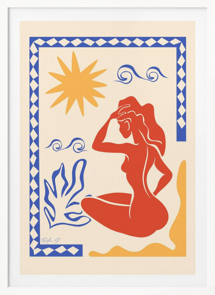 Sunbath (Trichromatic) - Poster / Art Print