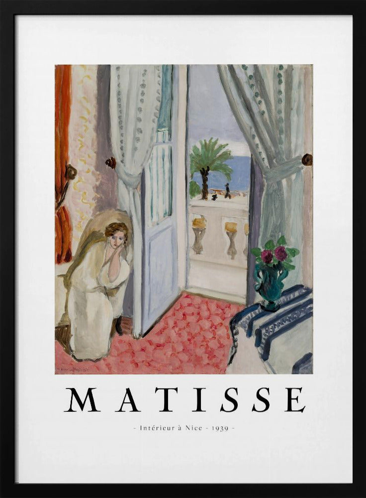 Interior à Nice - Poster / Art Print