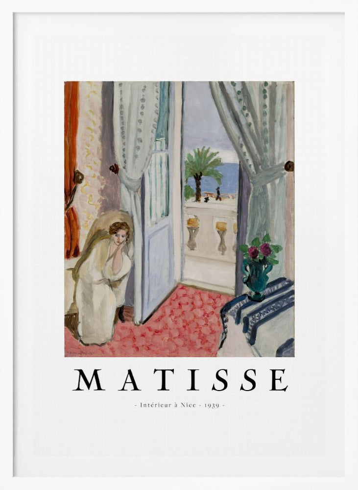 Interior à Nice - Poster / Art Print