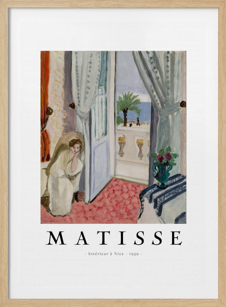 Interior à Nice - Poster / Art Print
