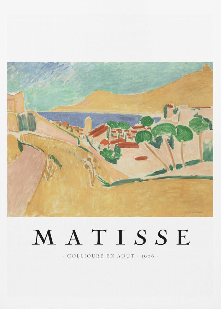 Collioure En Aout - Poster / Art Print