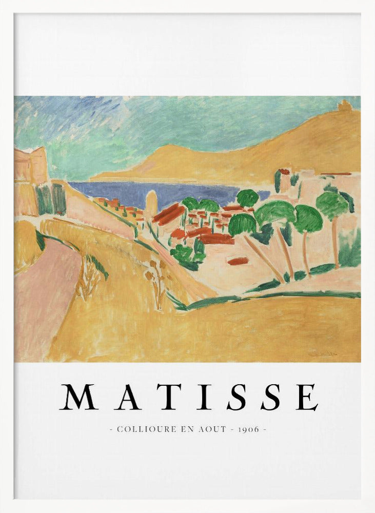 Collioure En Aout - Poster / Art Print