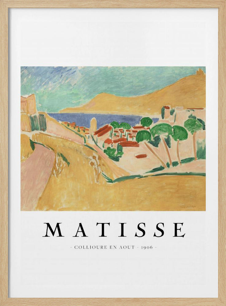 Collioure En Aout - Poster / Art Print